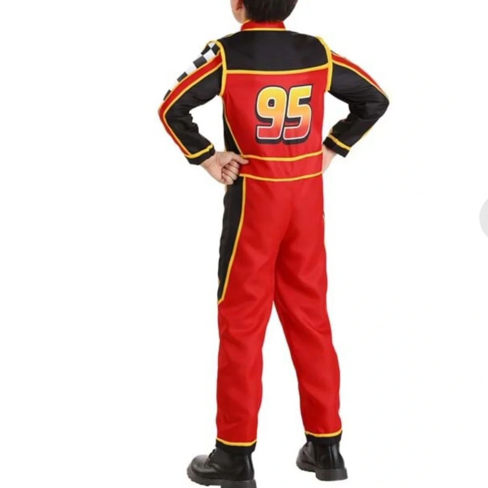 Disney Pixar Cars Racing Driver Kids Costume - Picture 2 of 9